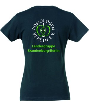 Pomologen Verein T-Shirt Woman Navy